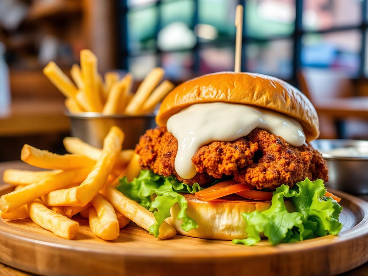 Chicken Burger Meal